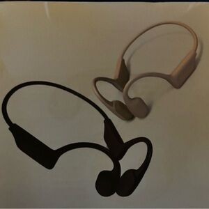 Wireless On-Ear Headphones - Black and Tan